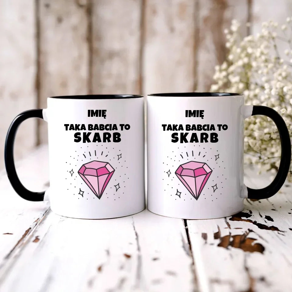 Taka babcia to skarb | Kubek dla babci B06 - StoryCups.pl