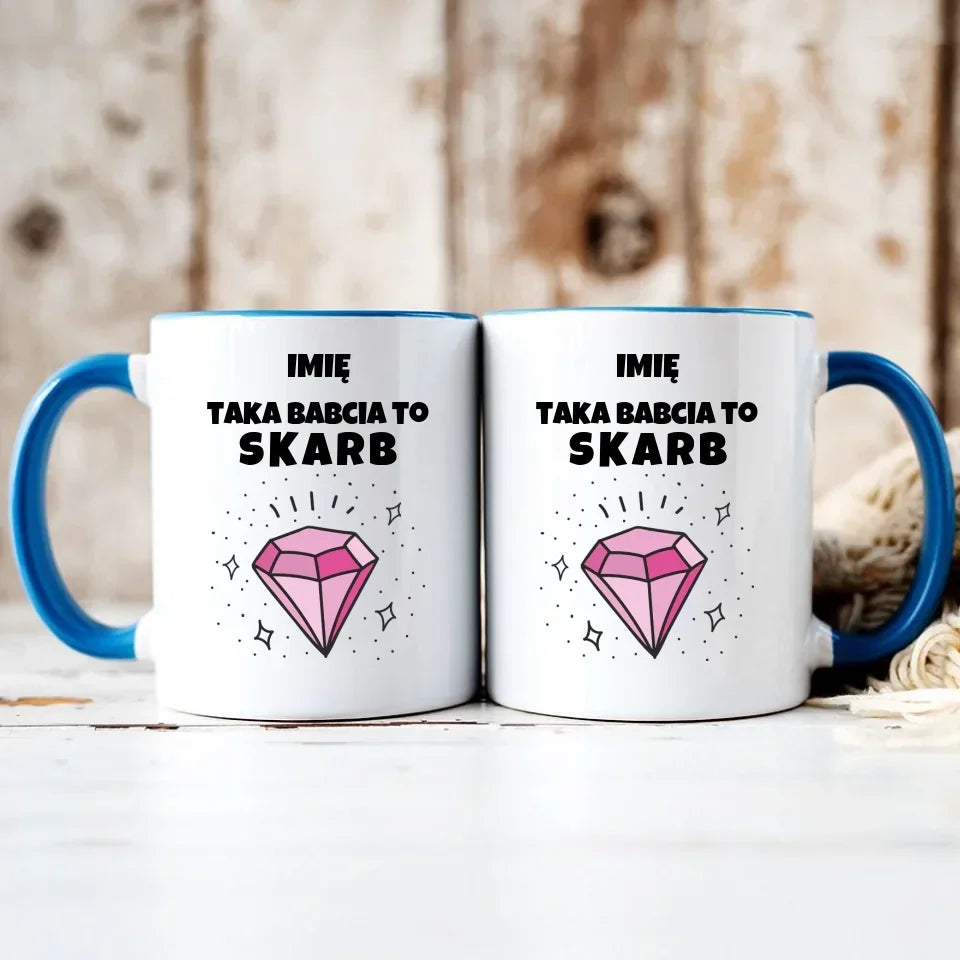 Taka babcia to skarb | Kubek dla babci B06 - StoryCups.pl