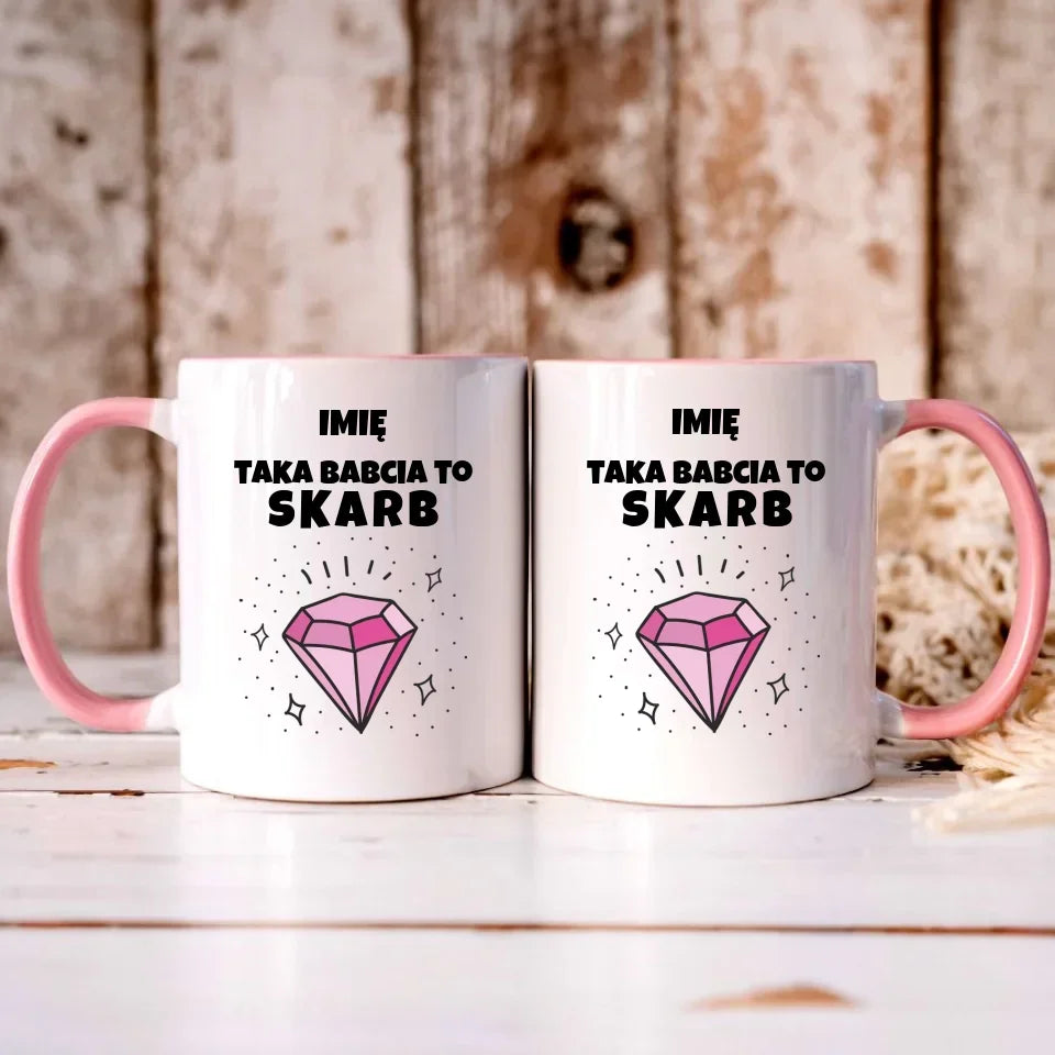 Taka babcia to skarb | Kubek dla babci B06 - StoryCups.pl