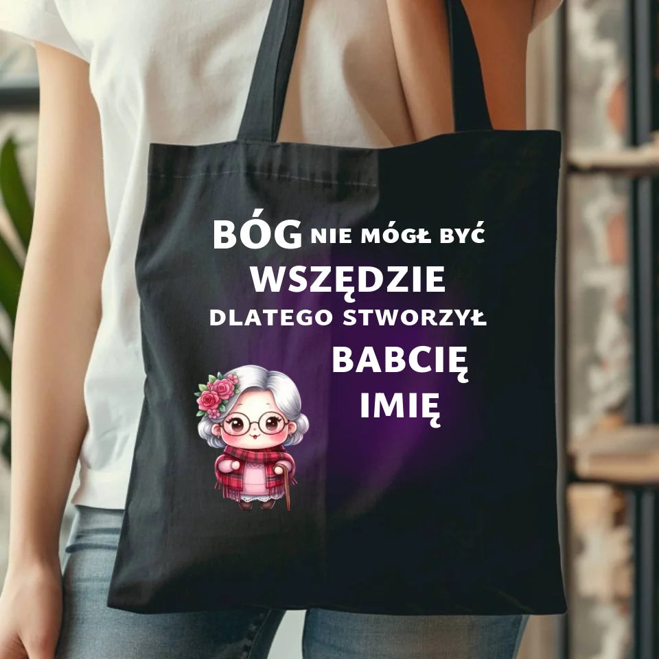 Torba dla babci - prezent na Dzień Babci, Święta, Urodziny