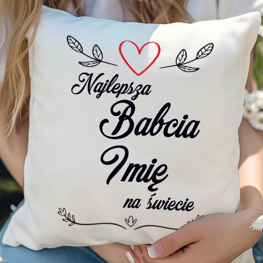 Poduszka dla babci - prezent na Dzień Babci, Urodziny, Święta