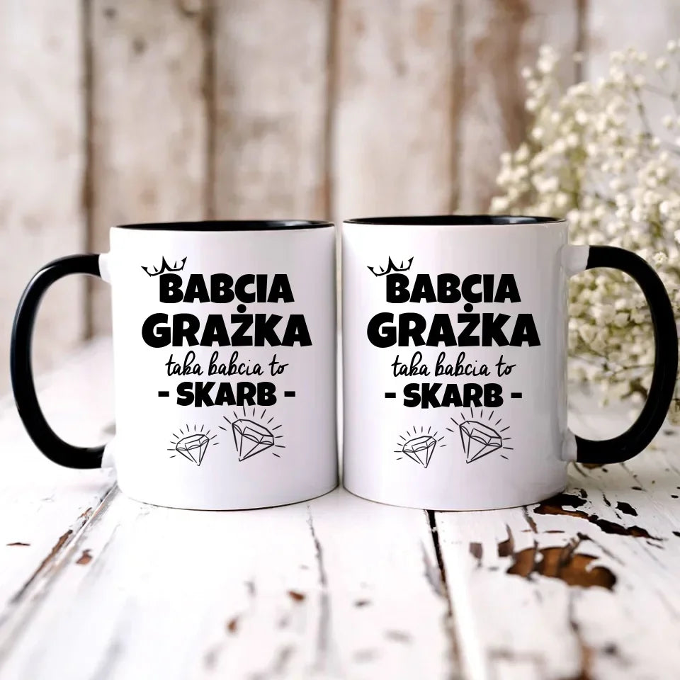 Taka Babcia to skarb | Kubek dla babci B19 - StoryCups.pl