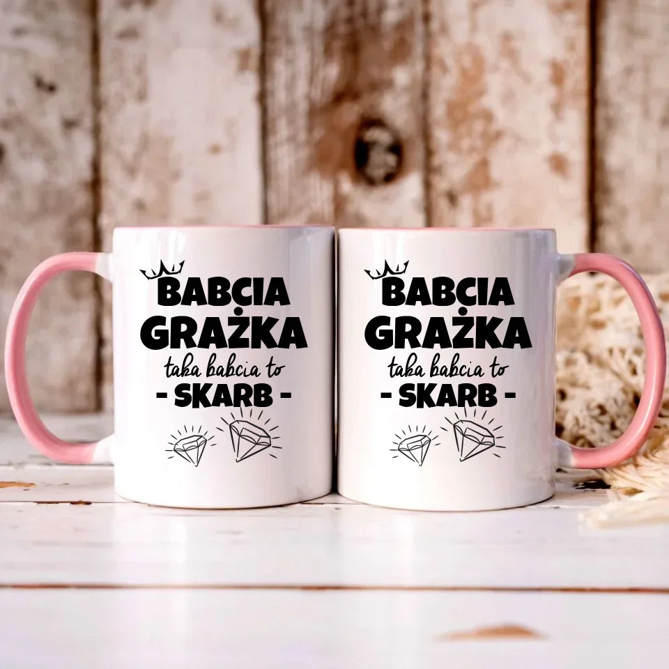 Taka Babcia to skarb | Kubek dla babci B19 - StoryCups.pl