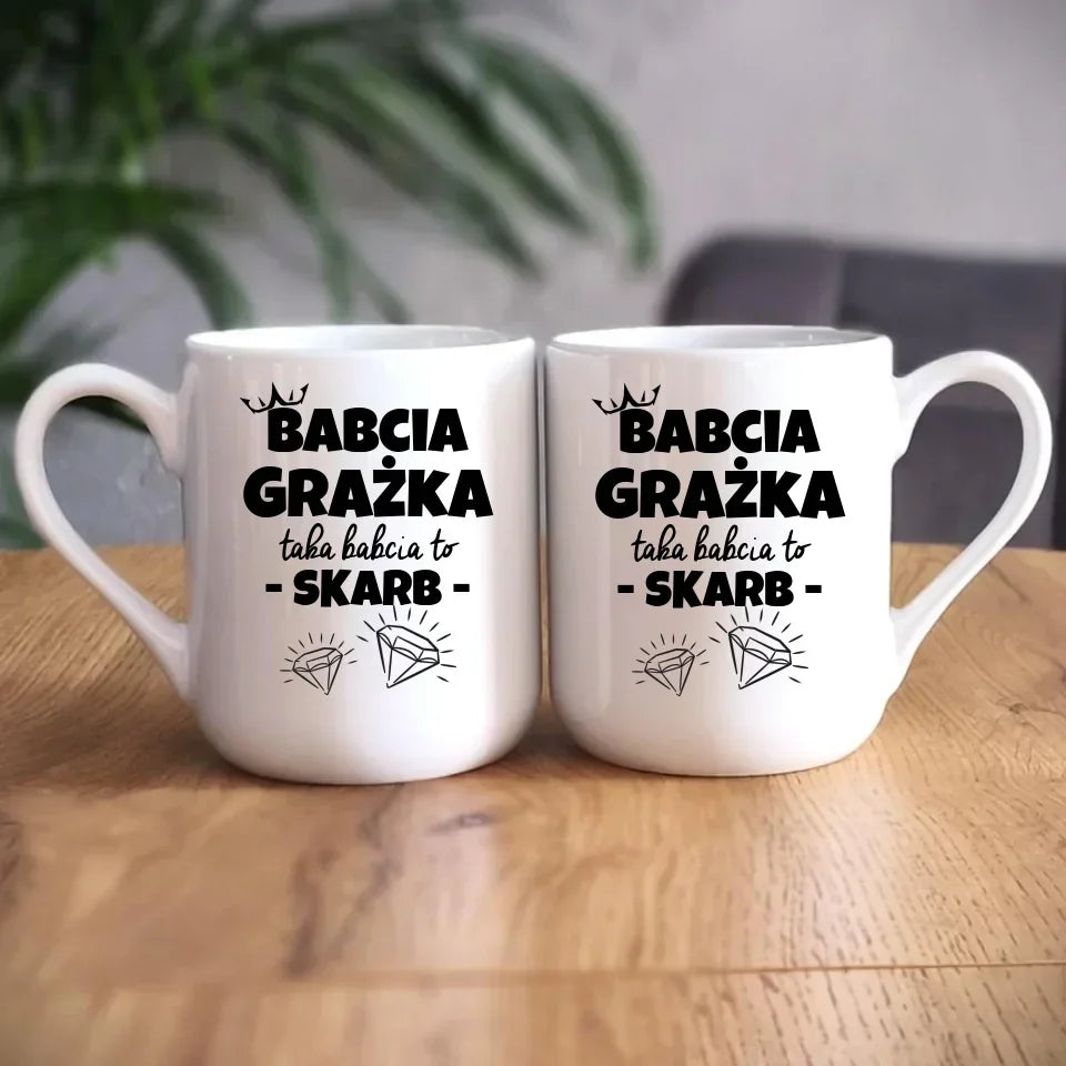 Taka Babcia to skarb | Kubek dla babci B19 - StoryCups.pl