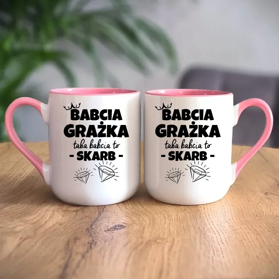 Taka Babcia to skarb | Kubek dla babci B19 - StoryCups.pl