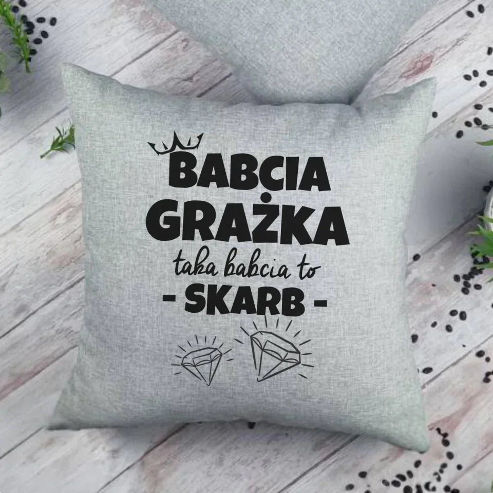 Taka Babcia to skarb | Poduszka dla babci B19 - StoryCups.pl