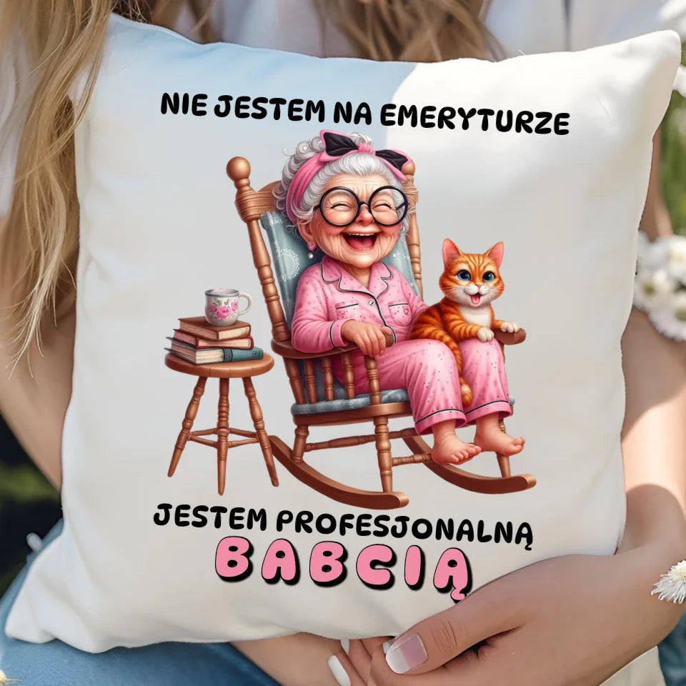 Poduszka dla babci - prezent na Dzień Babci, Urodziny, Święta