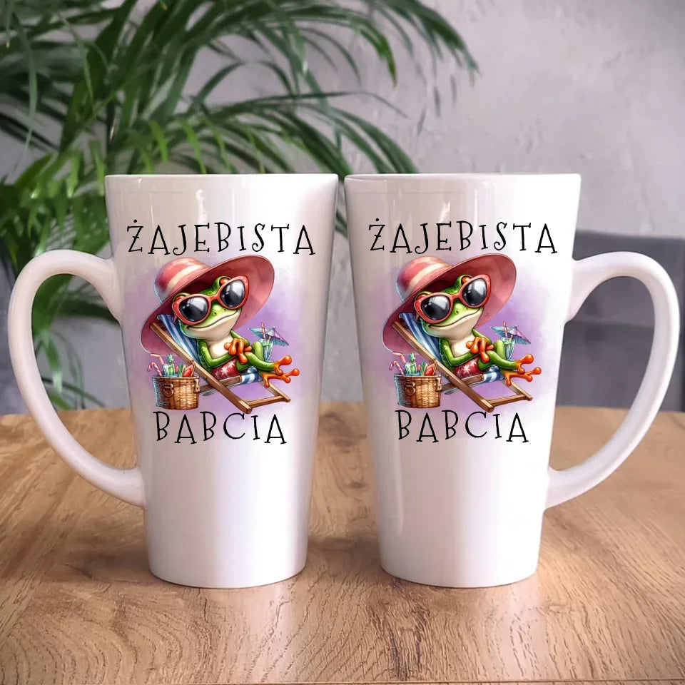 Żajebista babcia | Kubek dla babci B27 - StoryCups.pl