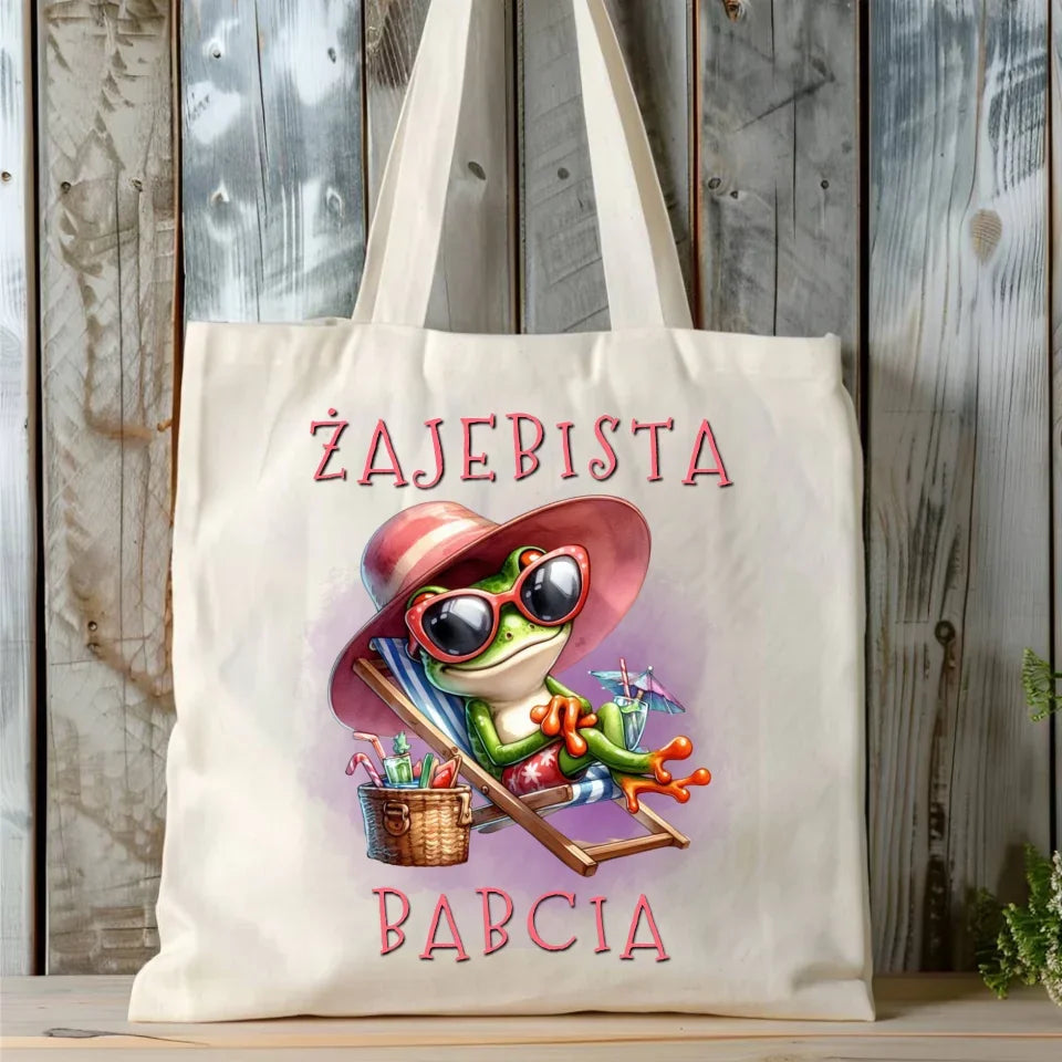 Żajebista babcia | Torba dla babci B27 - StoryCups.pl