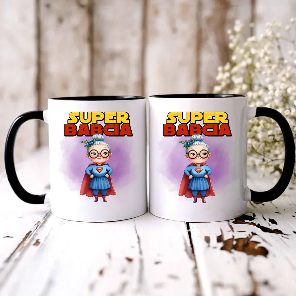 Super Babcia | Kubek dla babci B29 - StoryCups.pl