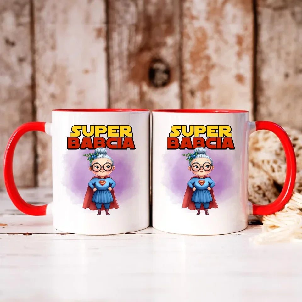 Super Babcia | Kubek dla babci B29 - StoryCups.pl
