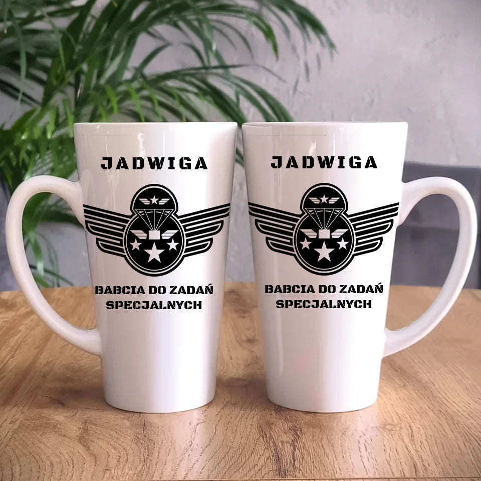 Babcia do zadań specjalnych | Kubek dla babci B31 - StoryCups.pl