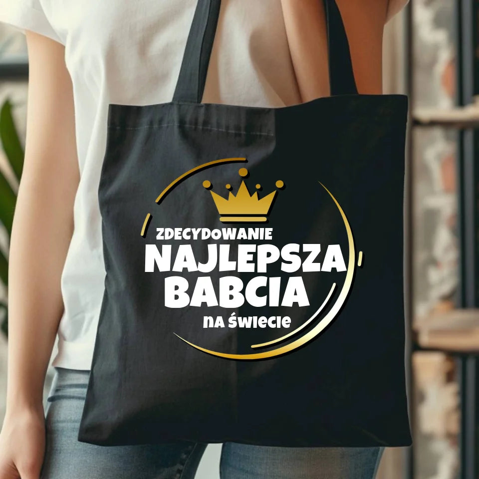 Torba dla babci - prezent na Dzień Babci, Święta, Urodziny