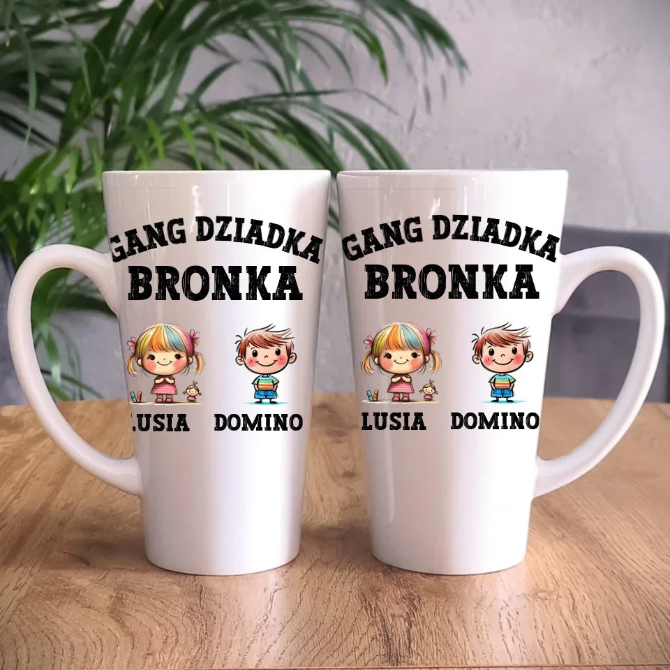 Gang Dziadka | Personalizowany kubek dla dziadka D18 - StoryCups.pl