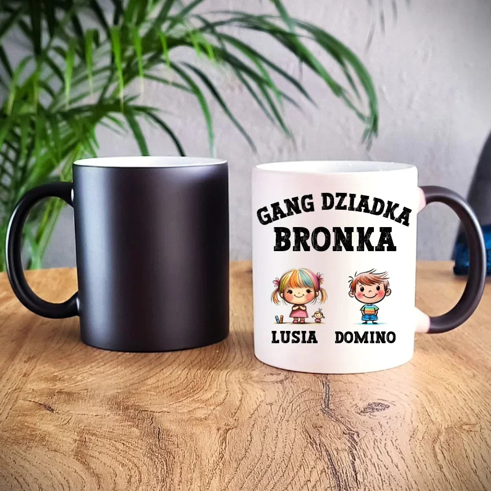 Gang Dziadka | Personalizowany kubek dla dziadka D18 - StoryCups.pl
