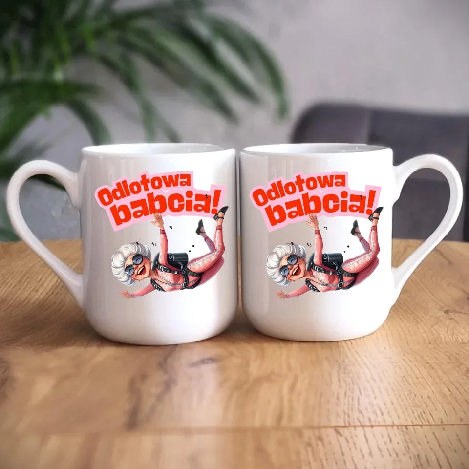 Odlotowa Babcia | Kubek dla babci B28 - StoryCups.pl