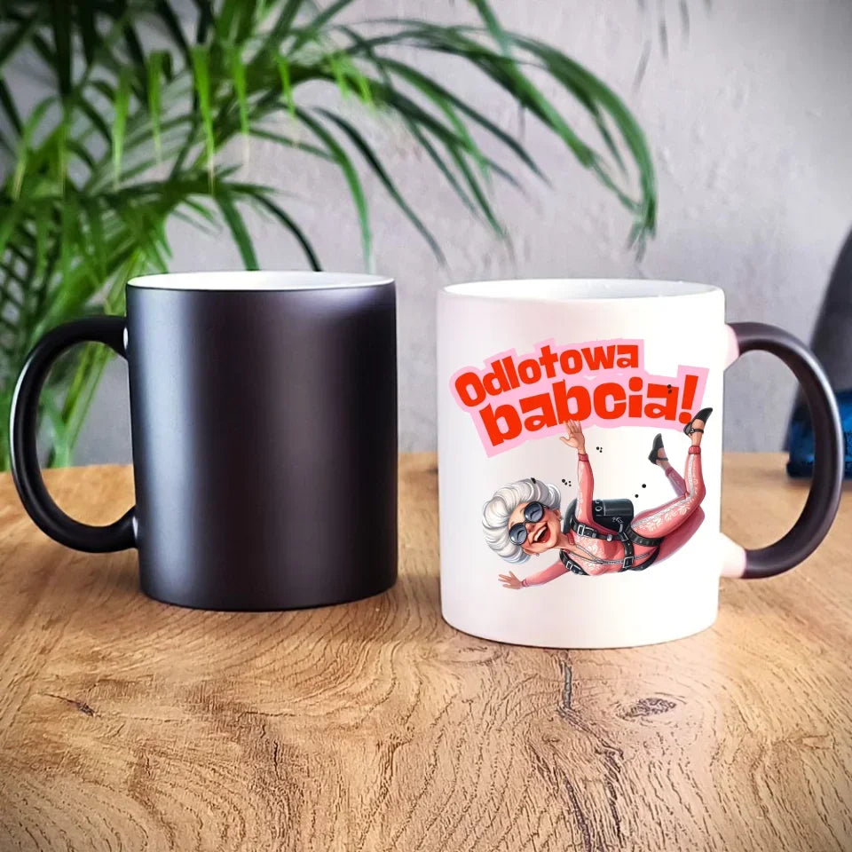 Odlotowa Babcia | Kubek dla babci B28 - StoryCups.pl
