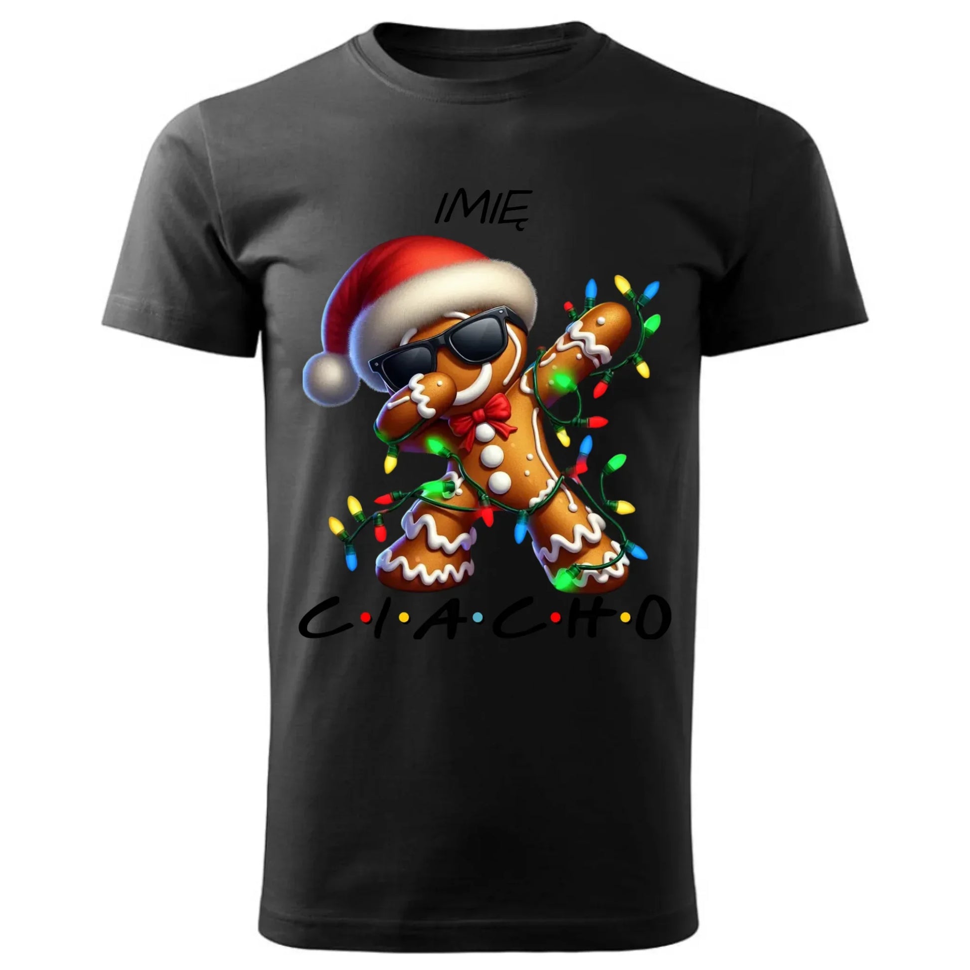 Ciacho | Personalizowana świąteczna koszulka męska BN94 - StoryCups.pl