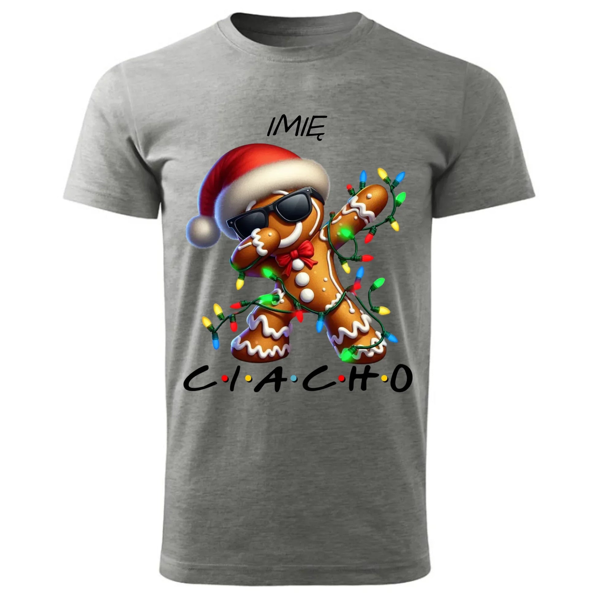 Ciacho | Personalizowana świąteczna koszulka męska BN94 - StoryCups.pl