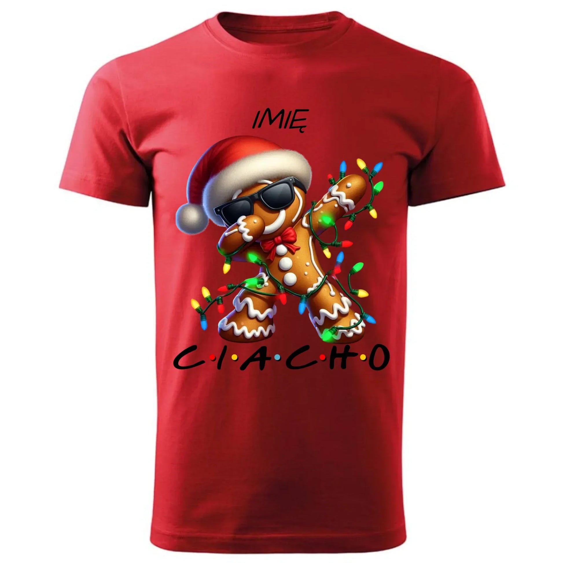 Ciacho | Personalizowana świąteczna koszulka męska BN94 - StoryCups.pl