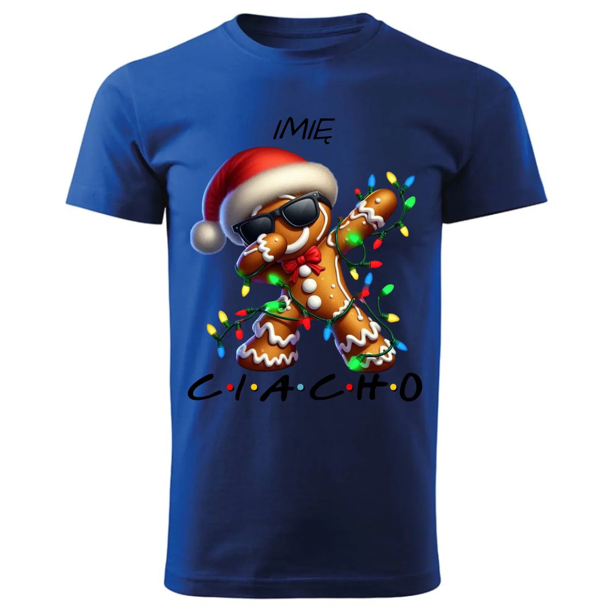 Ciacho | Personalizowana świąteczna koszulka męska BN94 - StoryCups.pl