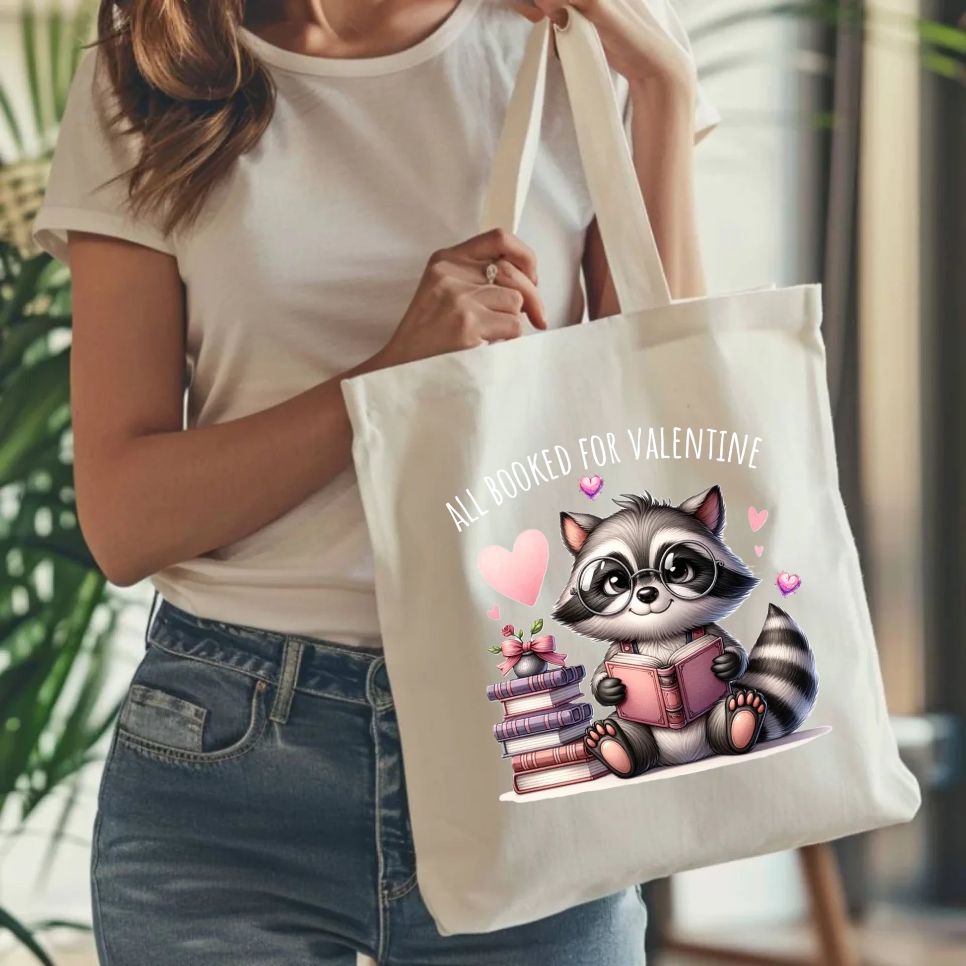 Torba tote bag z nadrukiem na prezent naturalna