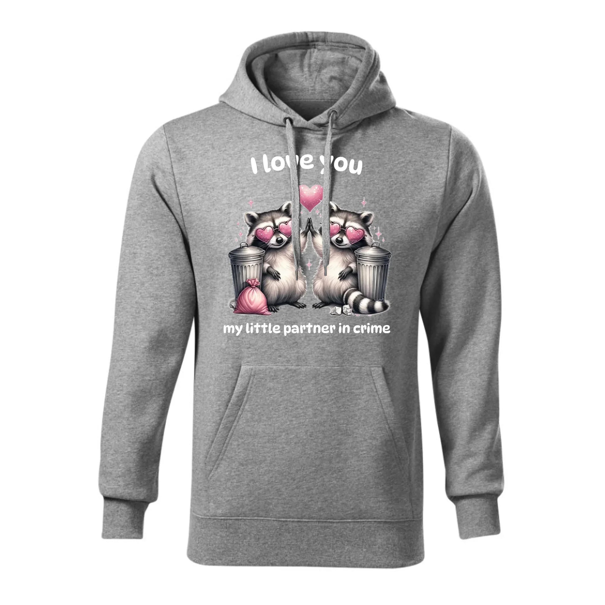 My little partner in crime | Bluza męska z kapturem W27 - StoryCups.pl