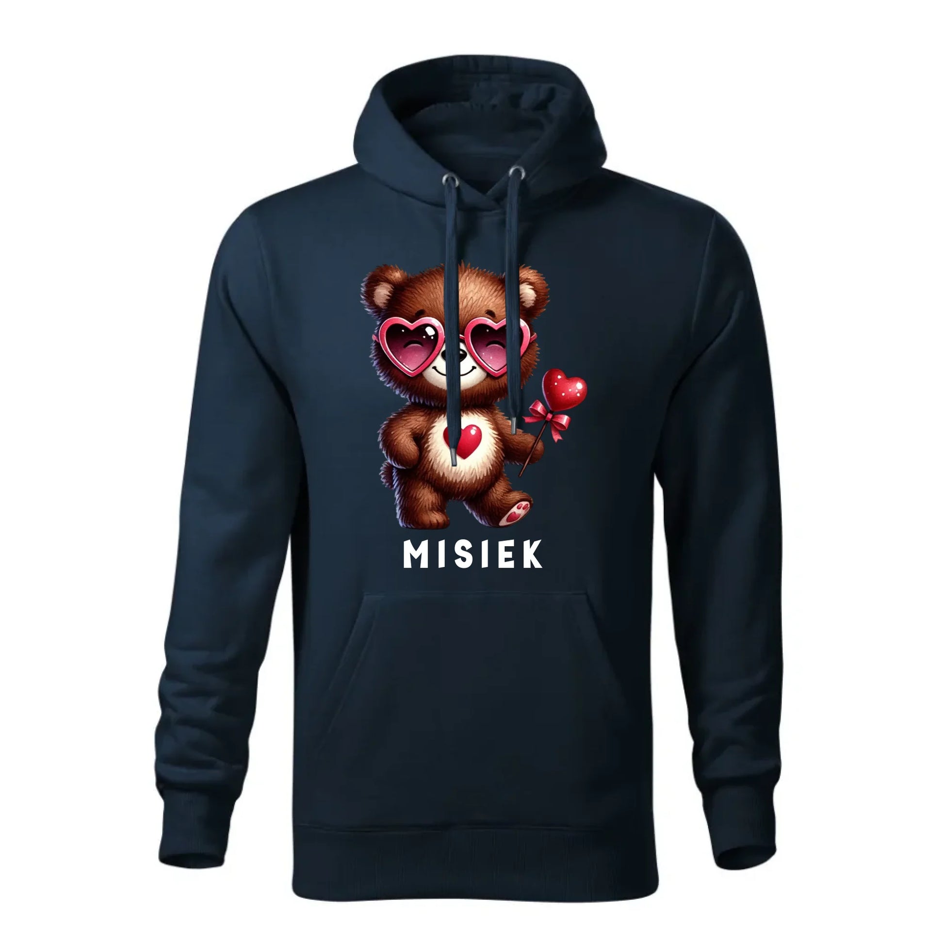 Misiek | Bluza męska z kapturem W34 - StoryCups.pl