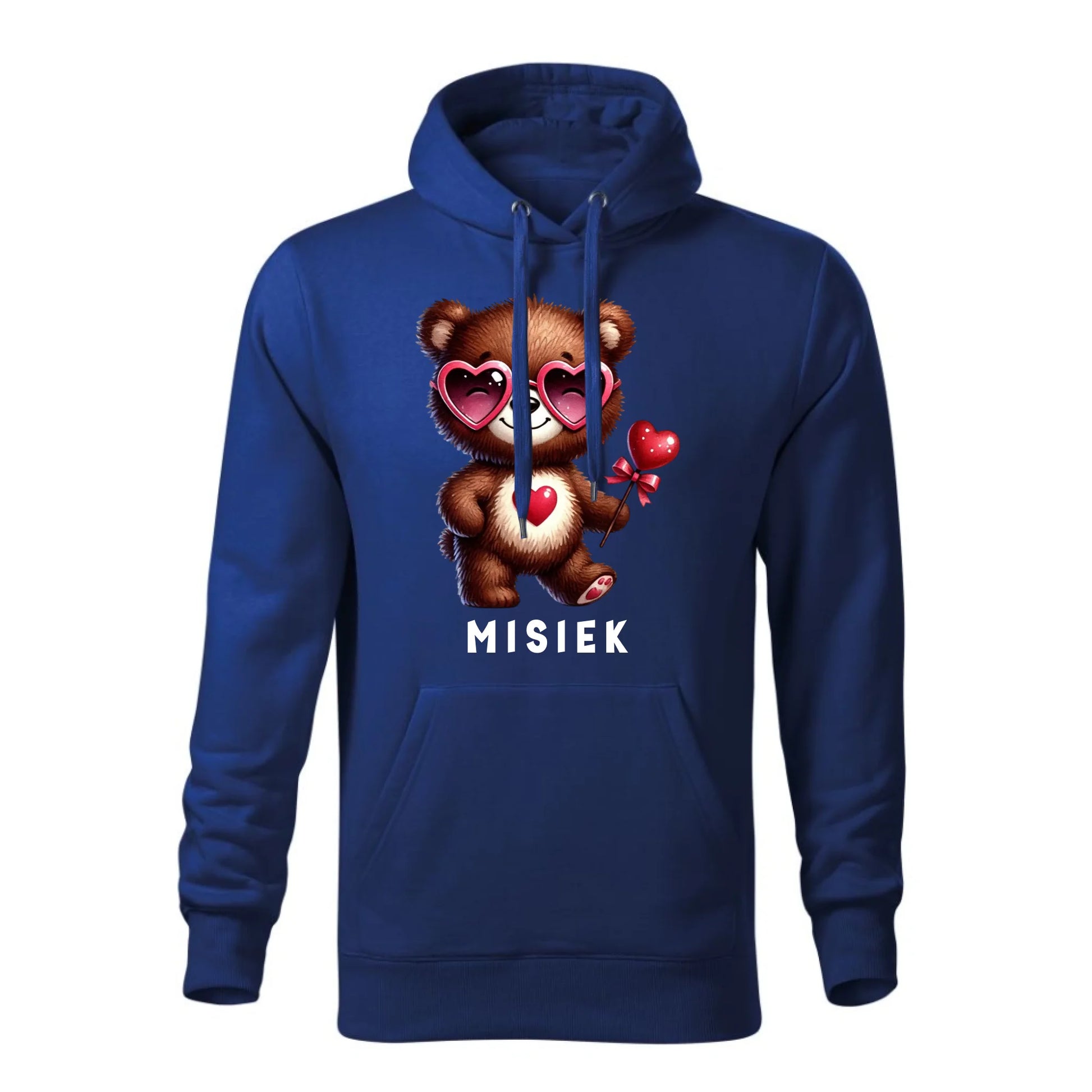 Misiek | Bluza męska z kapturem W34 - StoryCups.pl