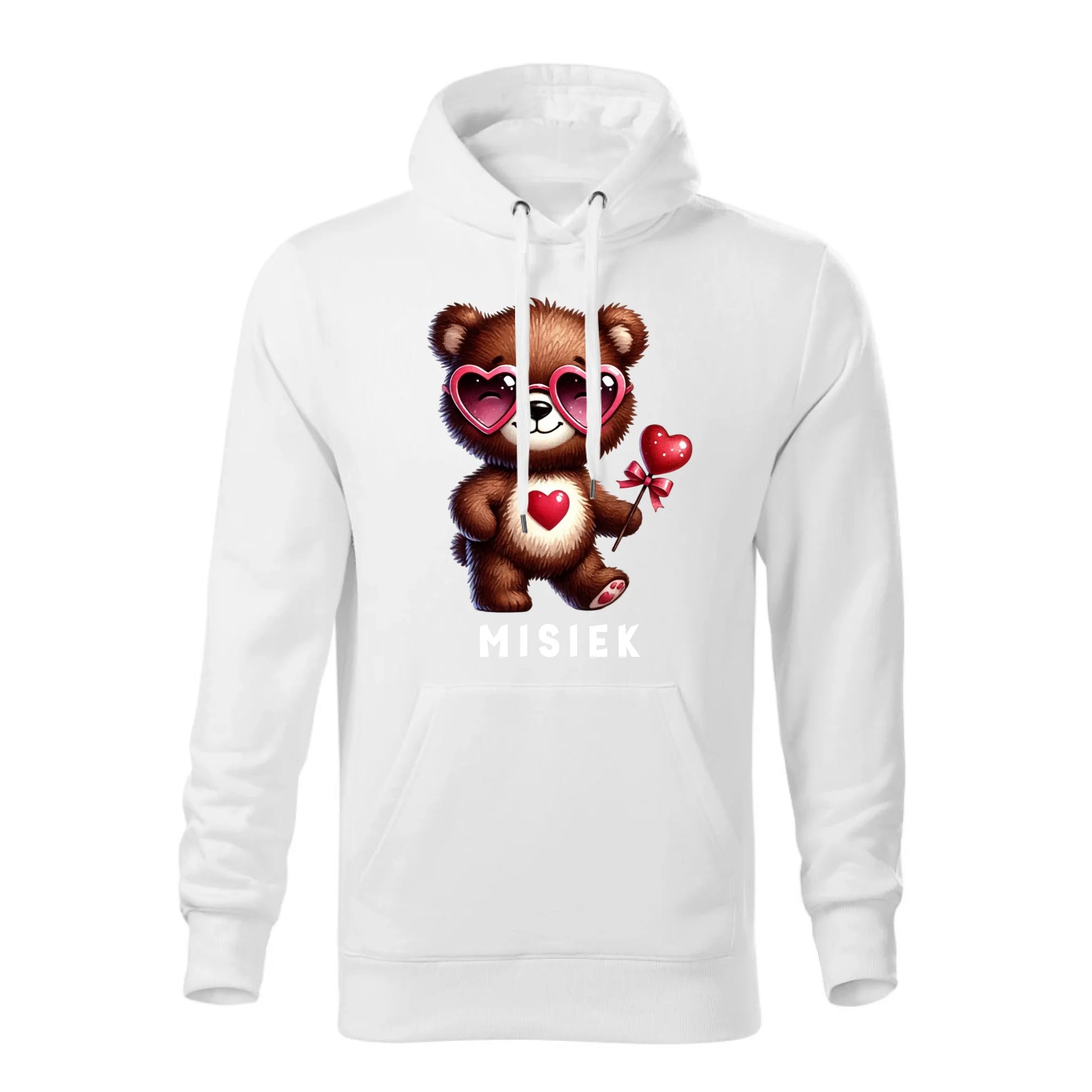 Misiek | Bluza męska z kapturem W34 - StoryCups.pl