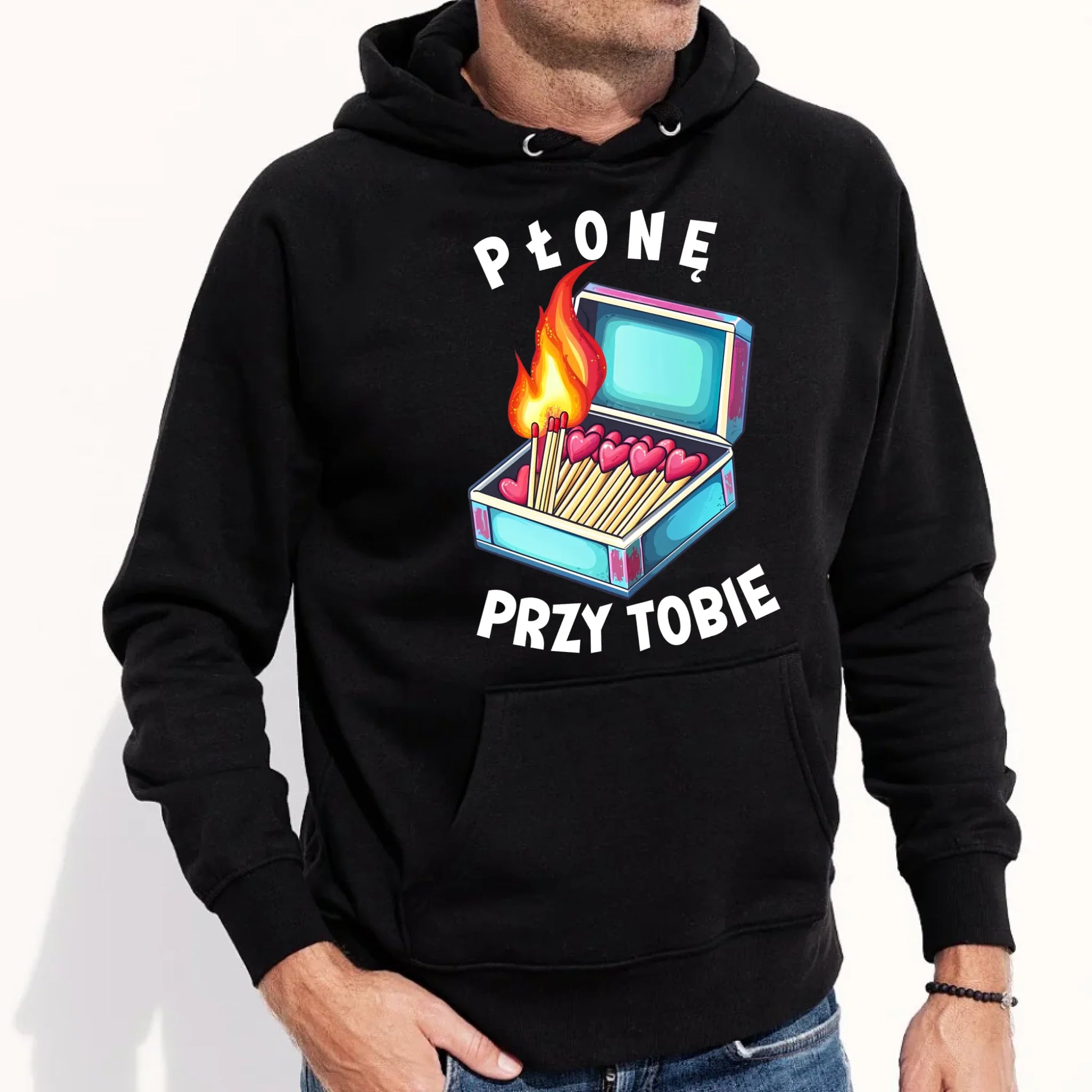Bluza męska z kapturem na prezent dla niego