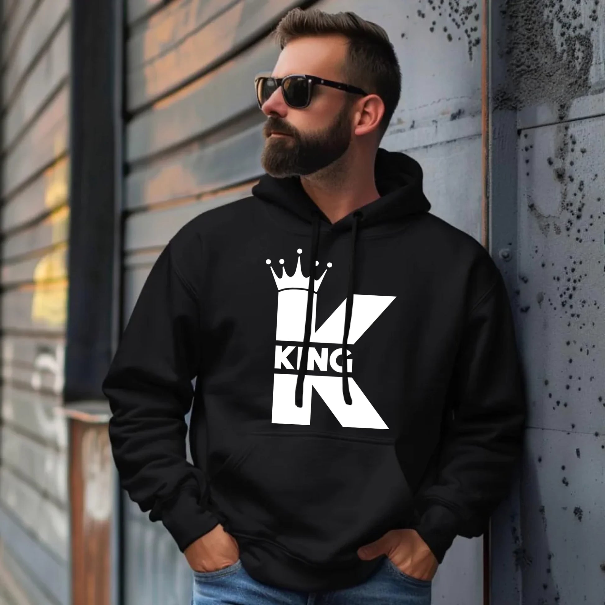 Męska bluza z kapturem na prezent
