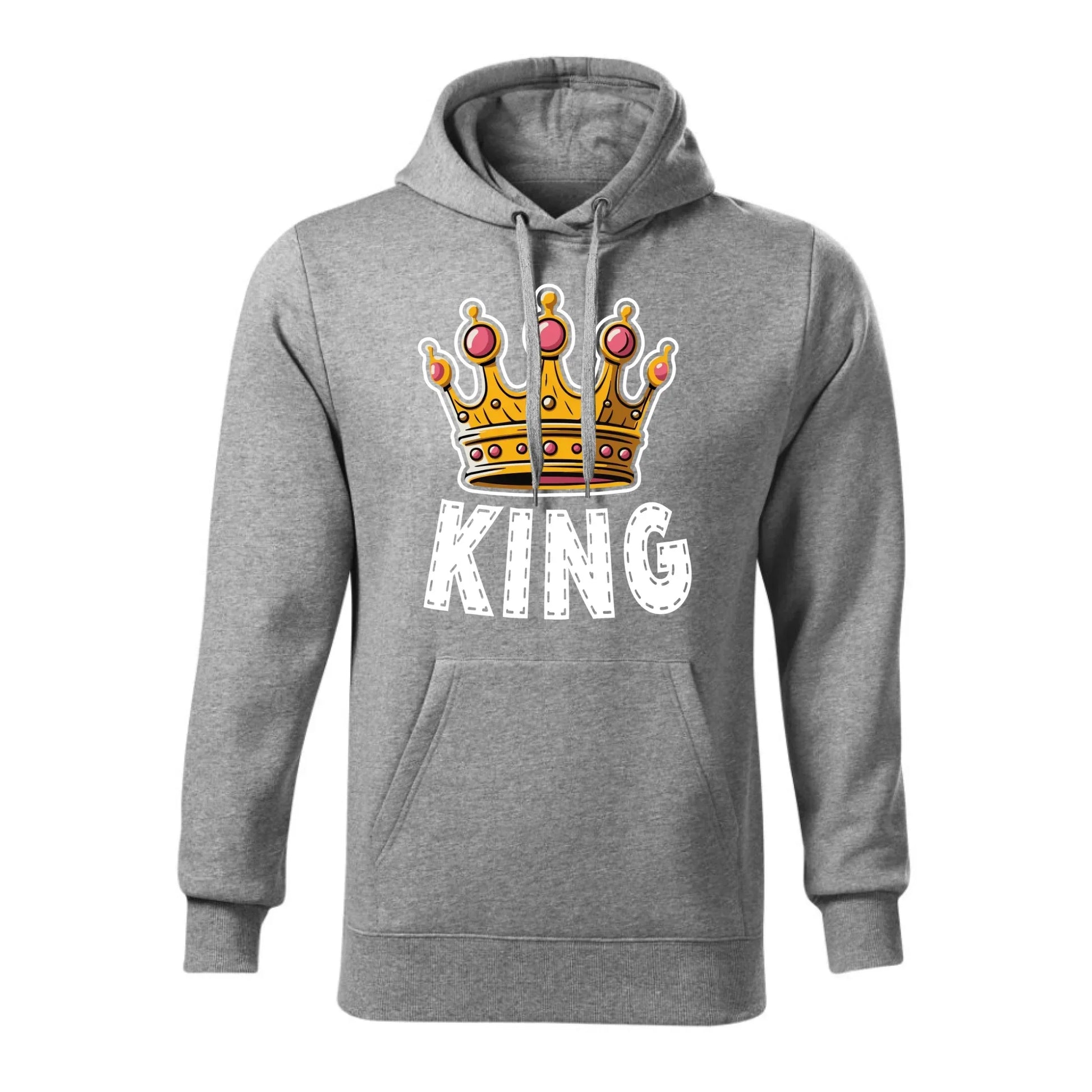 King | Bluza męska z kapturem W41 - StoryCups.pl