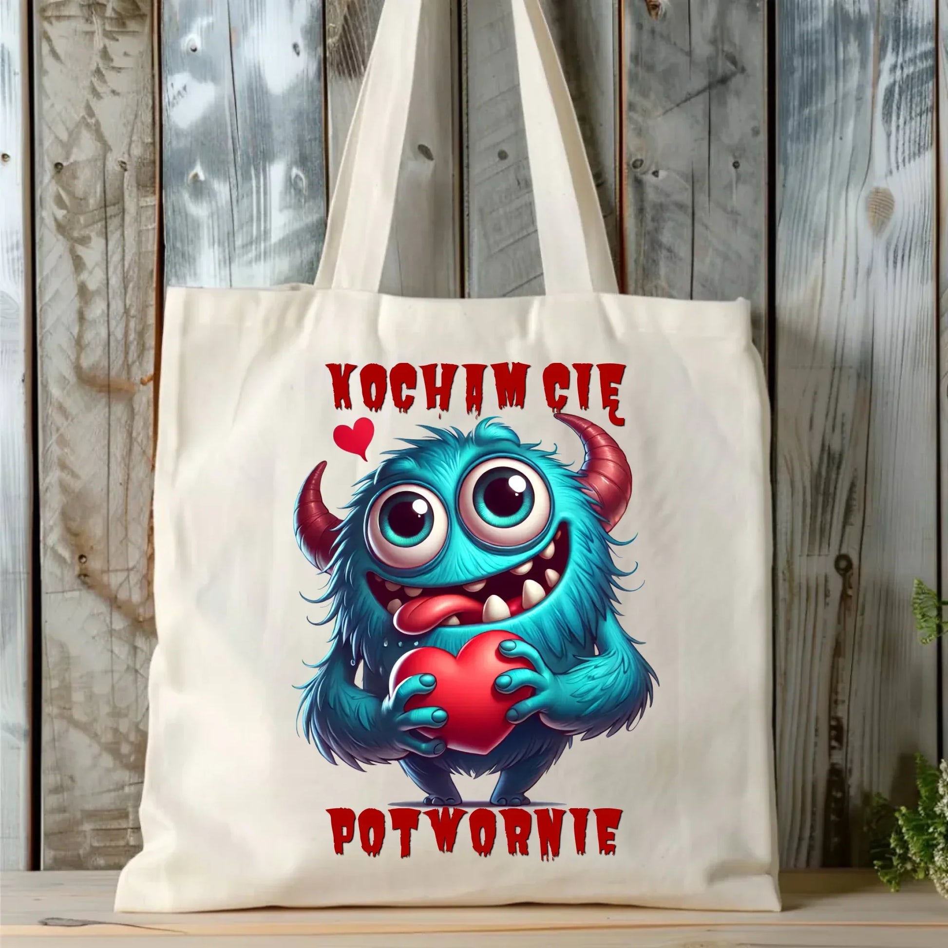 Kocham Cię potwornie | Torba W45 - StoryCups.pl