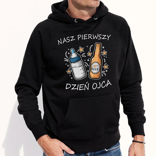 Bluza męska z kapturem na prezent dla taty na urodziny, Dzień Ojca, święta