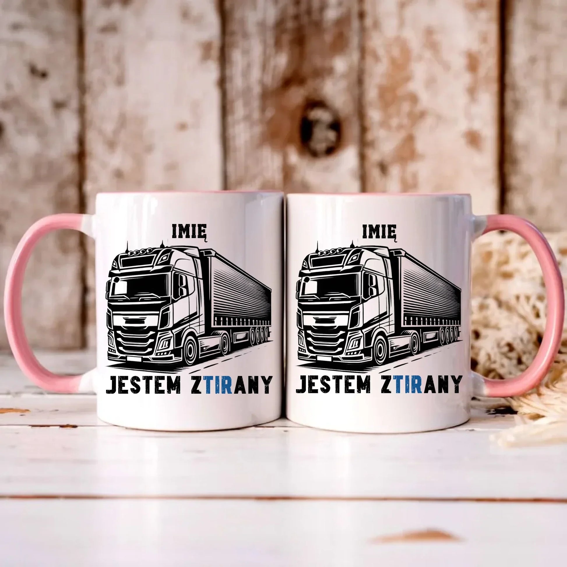 Jestem zTIRany | Kubek dla kierowcy tira ZKT01 - StoryCups.pl