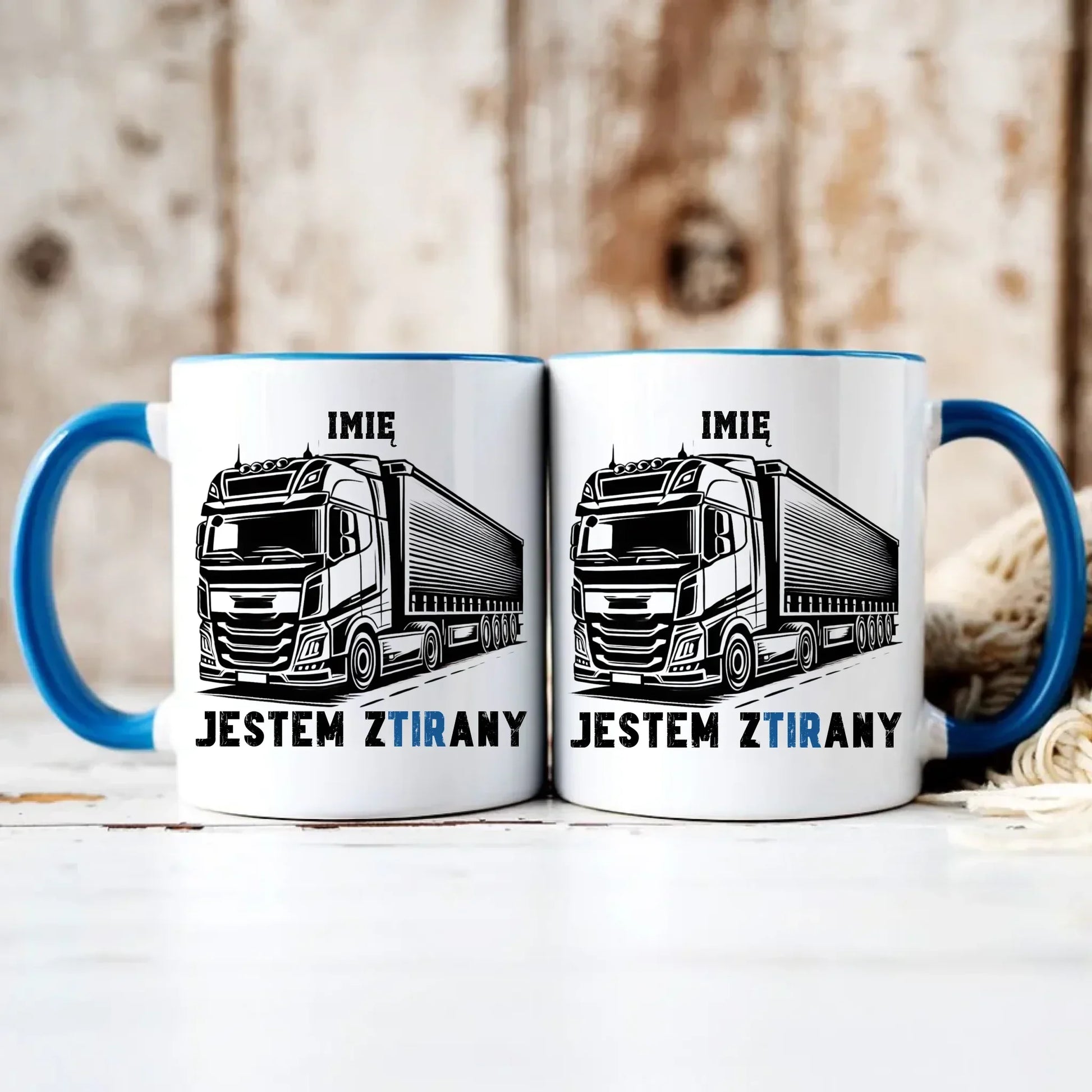 Jestem zTIRany | Kubek dla kierowcy tira ZKT01 - StoryCups.pl