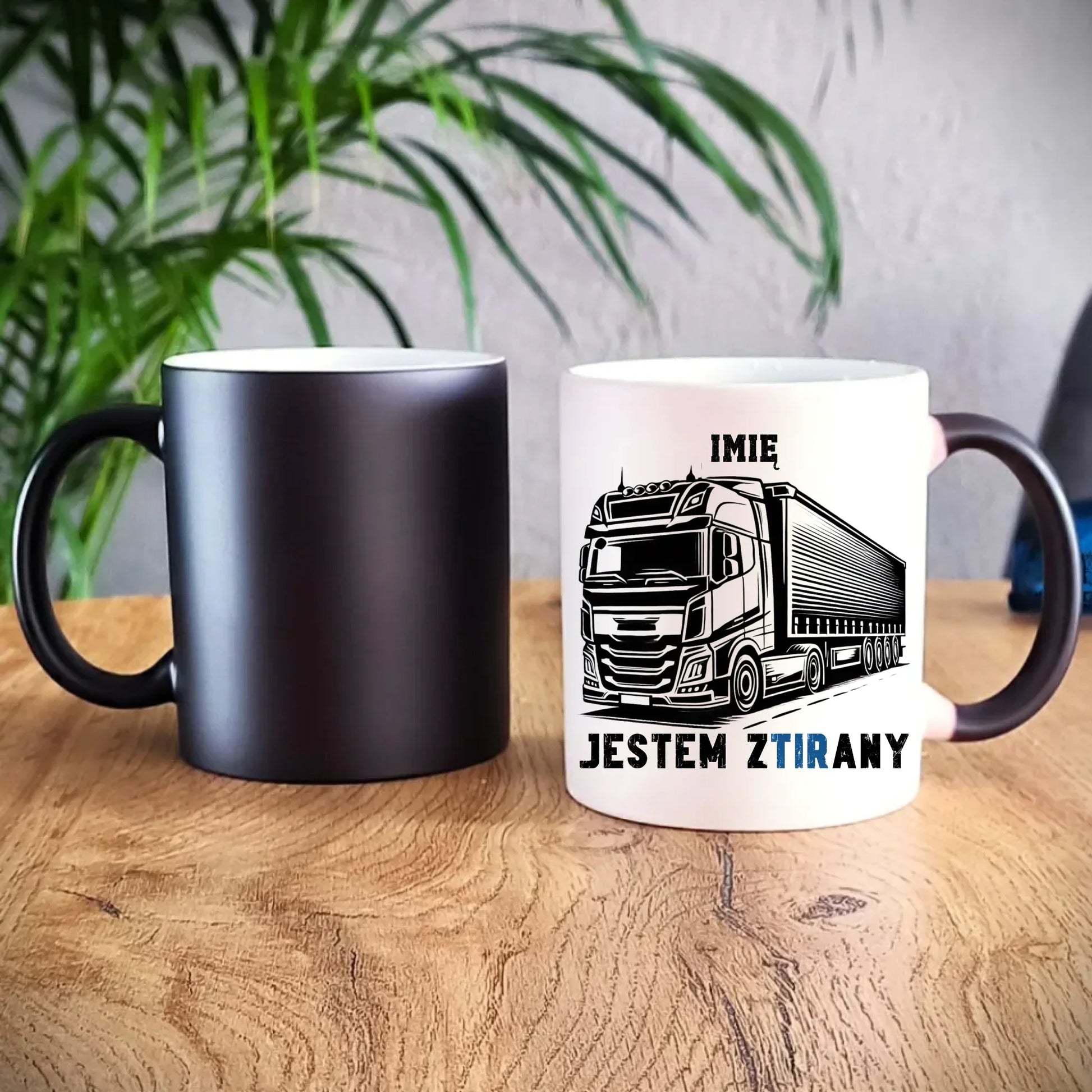 Jestem zTIRany | Kubek dla kierowcy tira ZKT01 - StoryCups.pl