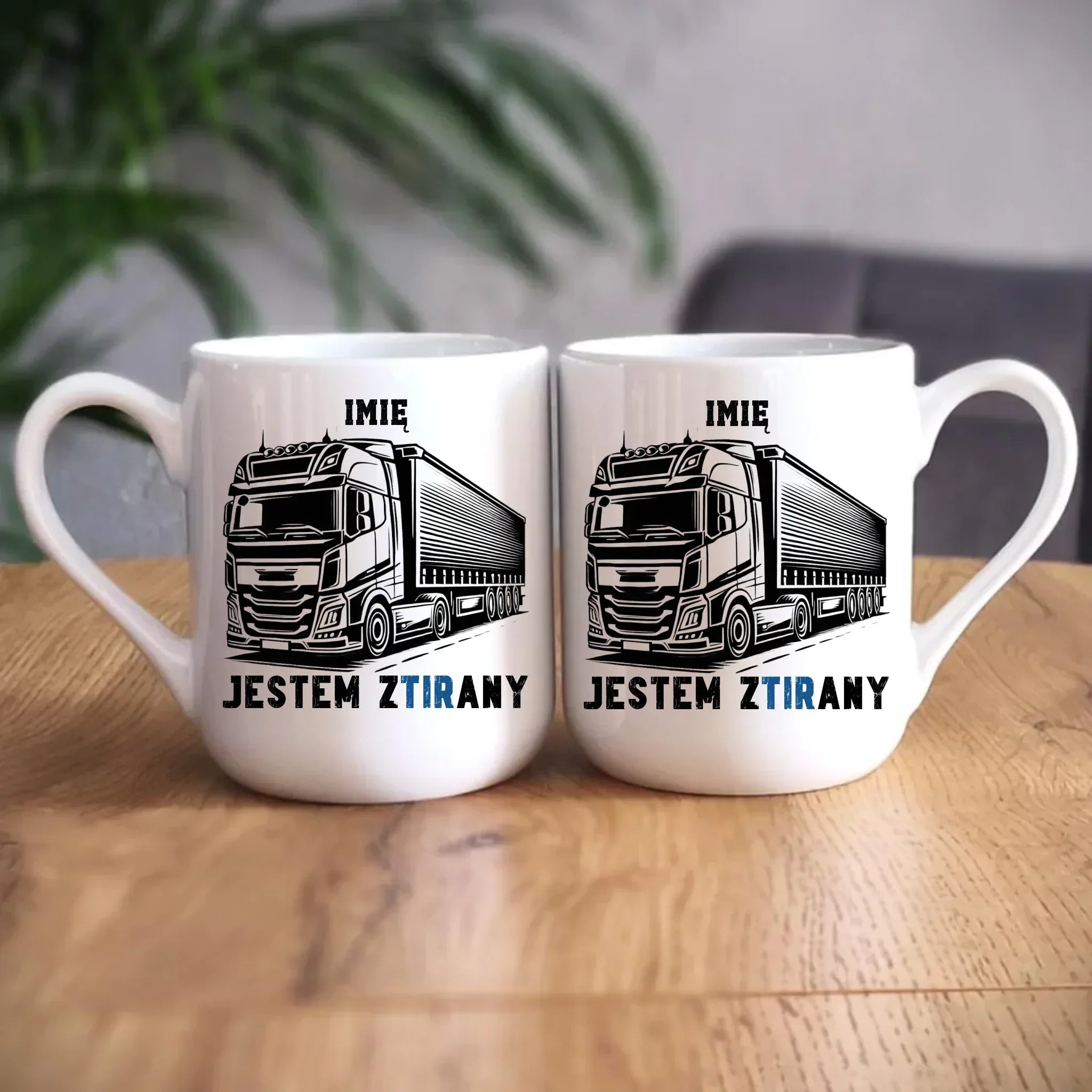 Jestem zTIRany | Kubek dla kierowcy tira ZKT01 - StoryCups.pl