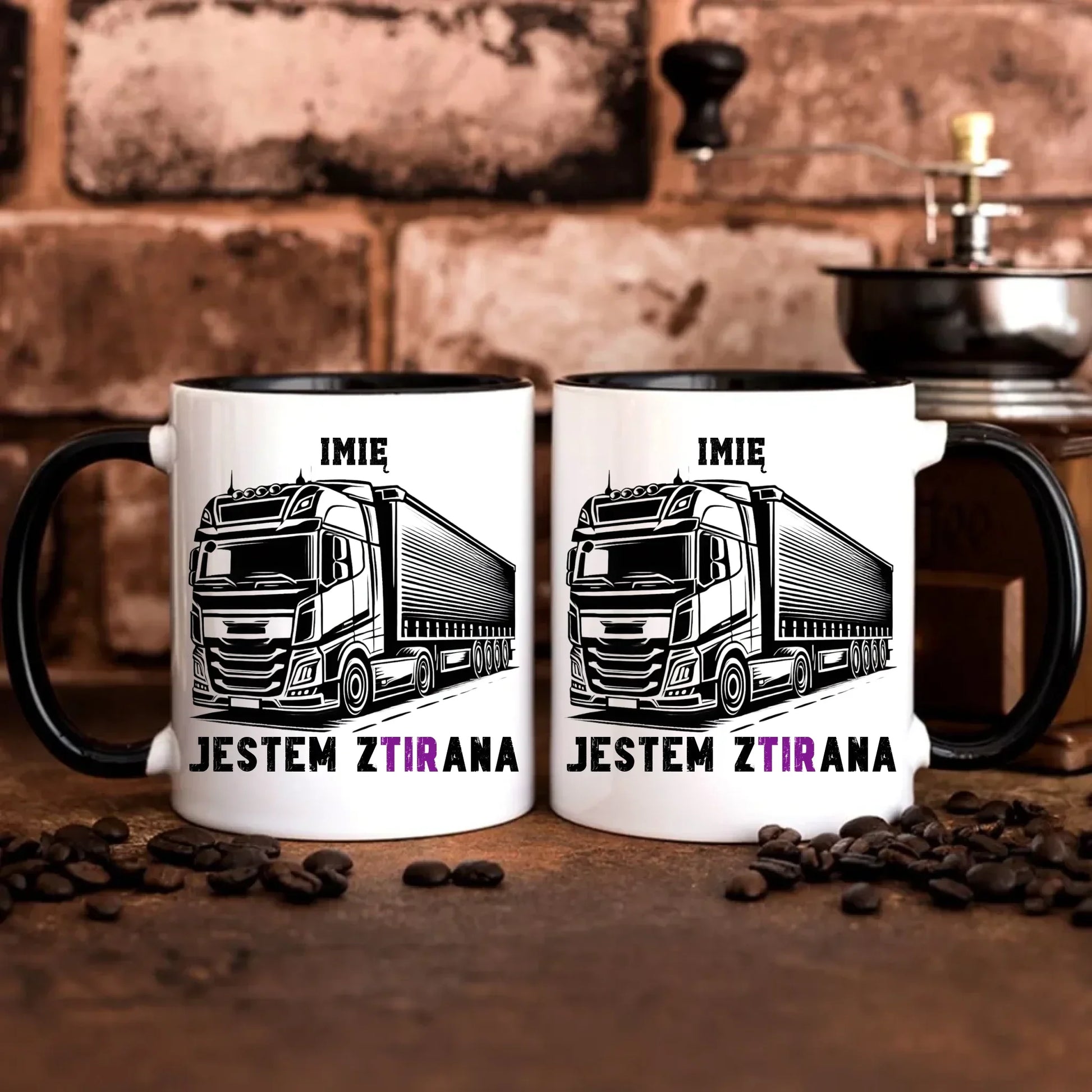 Jestem zTIRana | Kubek dla kierowcy tira ZKT02 - StoryCups.pl