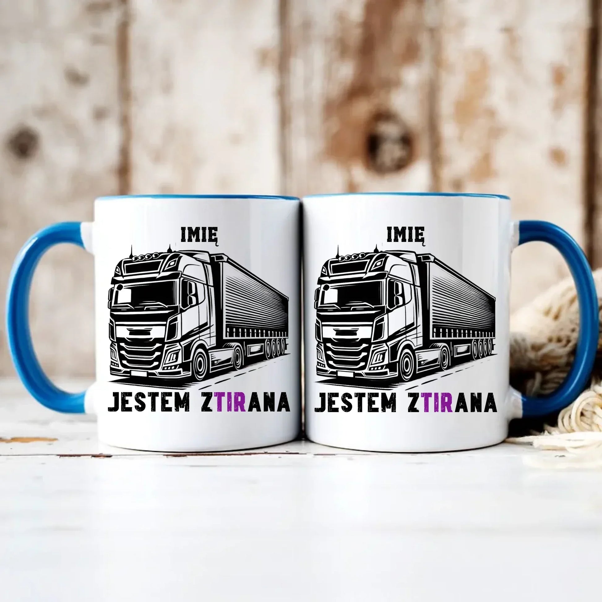 Jestem zTIRana | Kubek dla kierowcy tira ZKT02 - StoryCups.pl