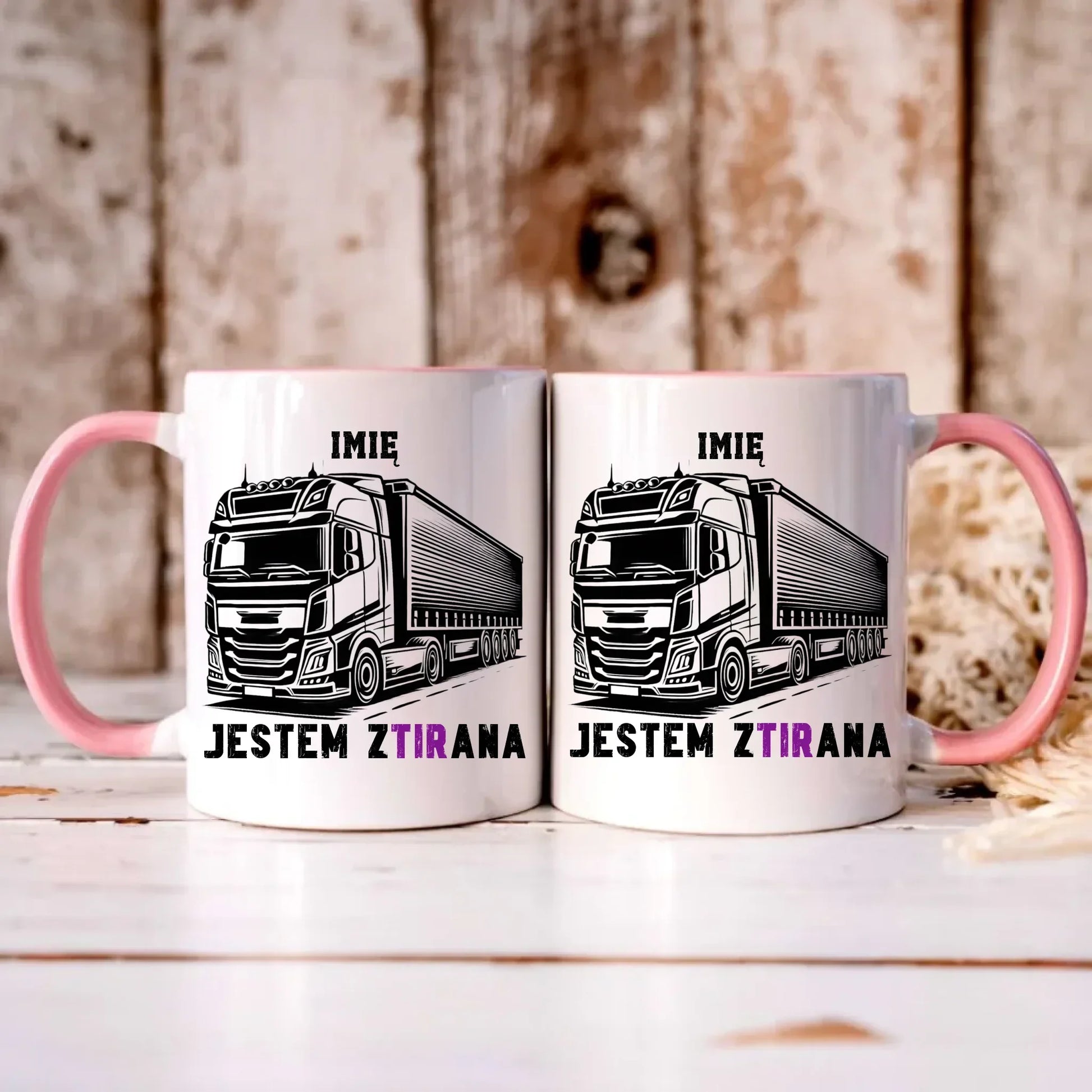 Jestem zTIRana | Kubek dla kierowcy tira ZKT02 - StoryCups.pl