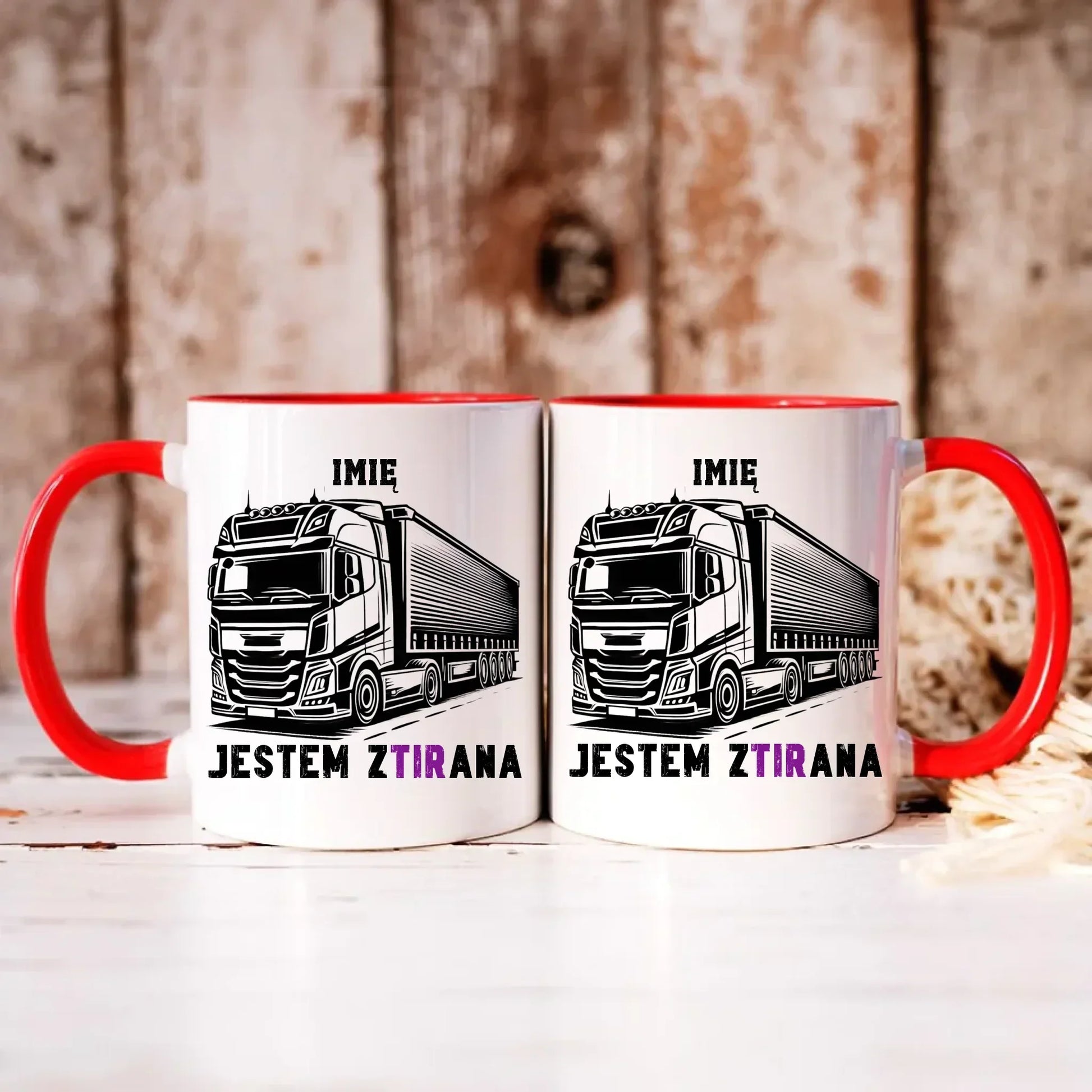 Jestem zTIRana | Kubek dla kierowcy tira ZKT02 - StoryCups.pl