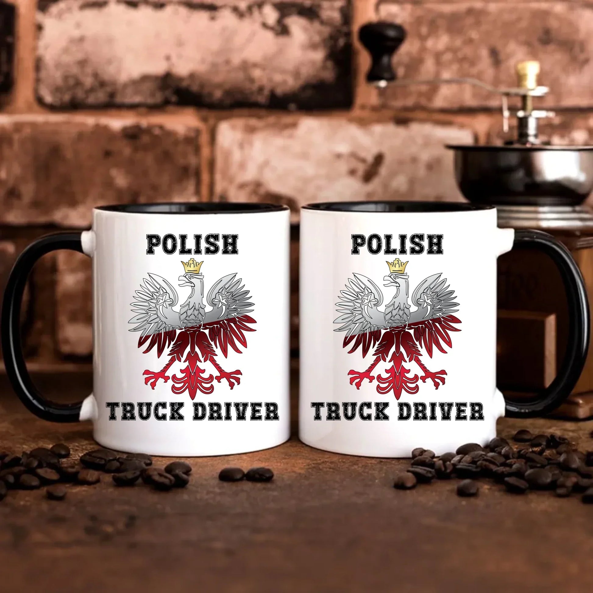 Polish Truck Driver | Kubek dla kierowcy tira ZKT06 - StoryCups.pl