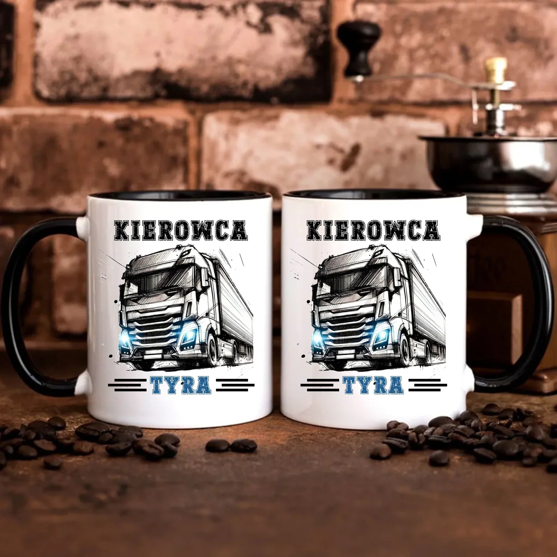 Kierowca tyra | Kubek dla kierowcy tira ZKT07 - StoryCups.pl