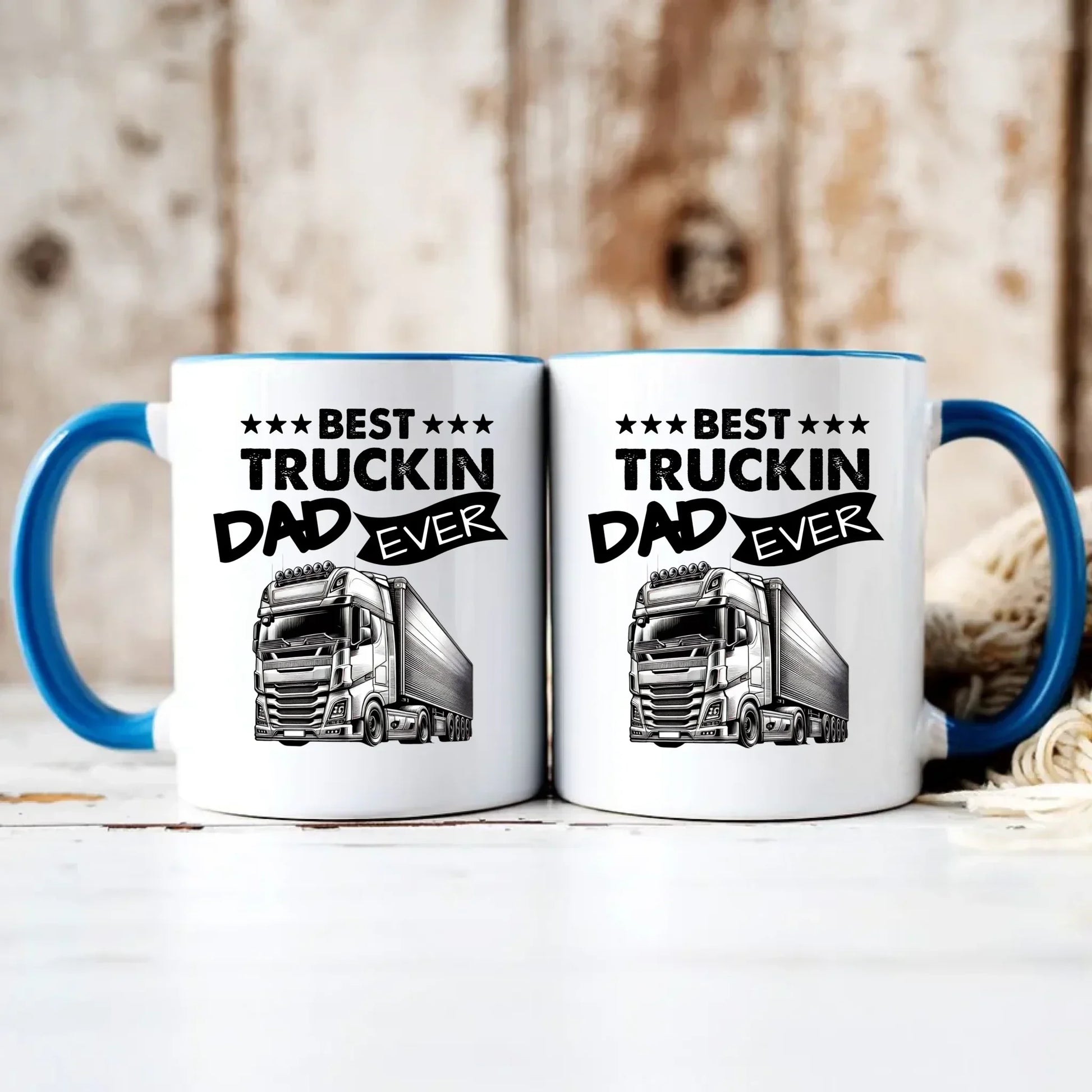 Best truckin dad ever | Kubek dla kierowcy tira ZKT09 - StoryCups.pl