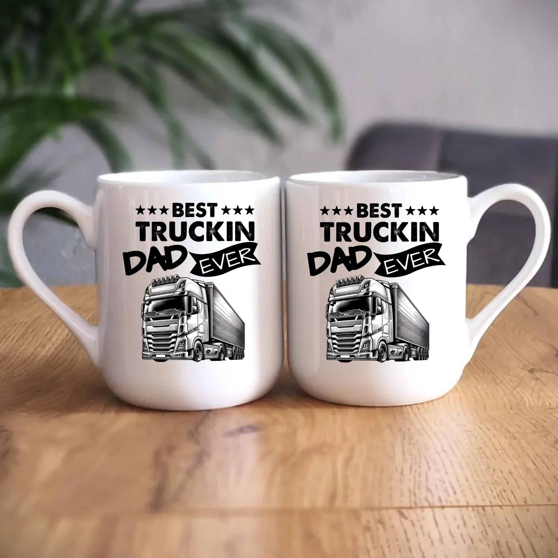 Best truckin dad ever | Kubek dla kierowcy tira ZKT09 - StoryCups.pl