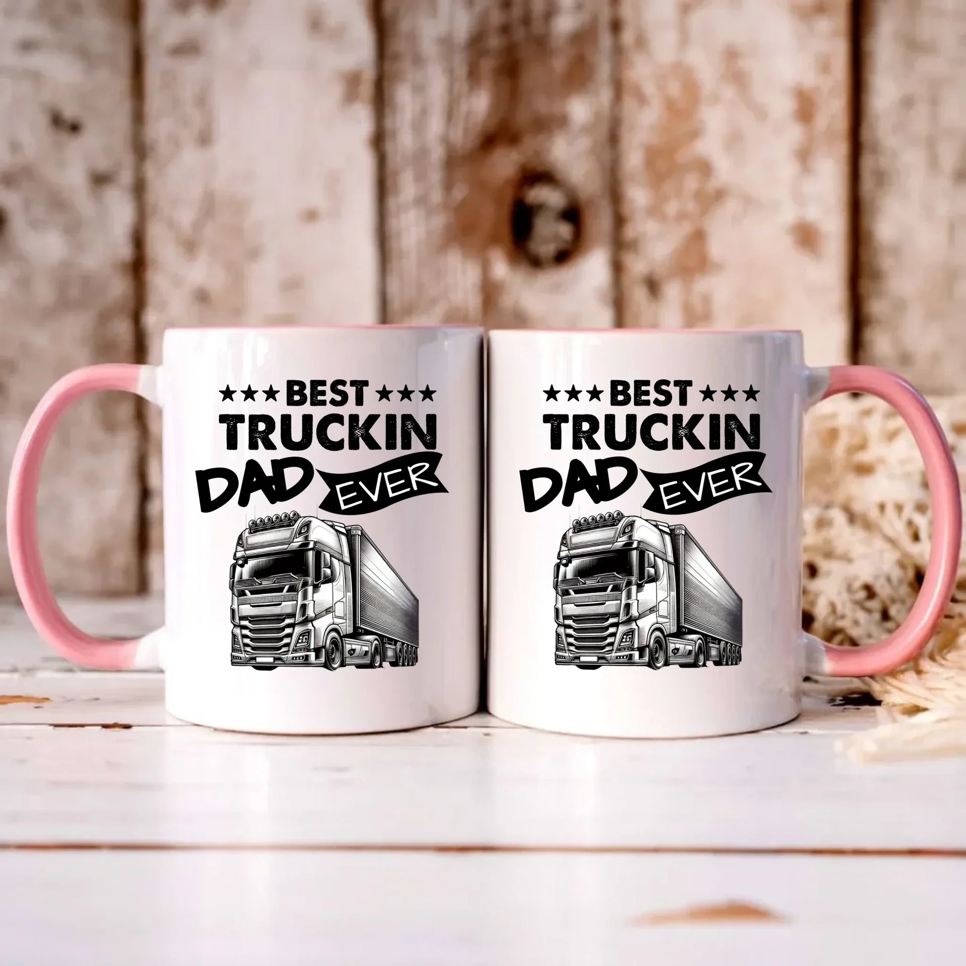 Best truckin dad ever | Kubek dla kierowcy tira ZKT09 - StoryCups.pl