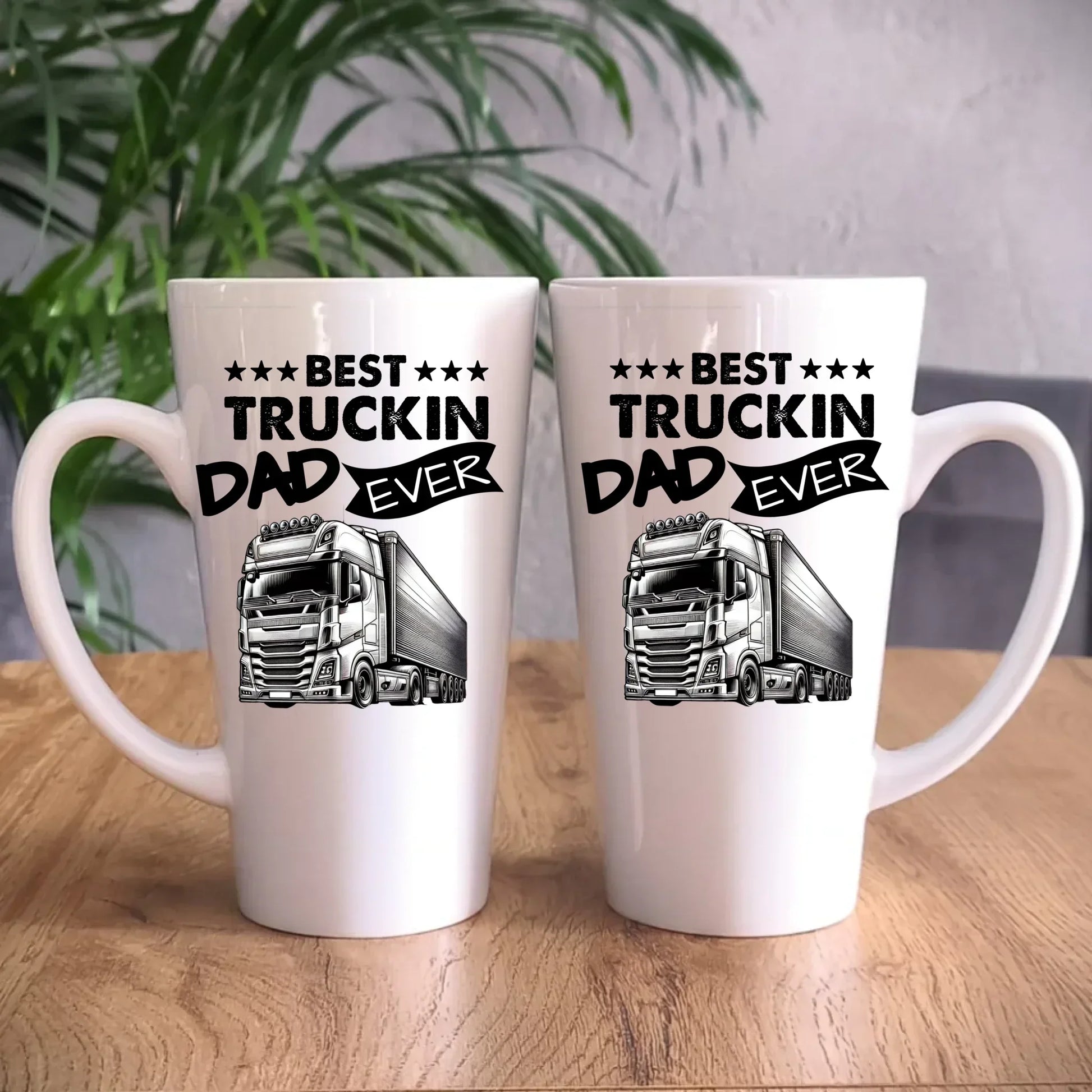 Best truckin dad ever | Kubek dla kierowcy tira ZKT09 - StoryCups.pl