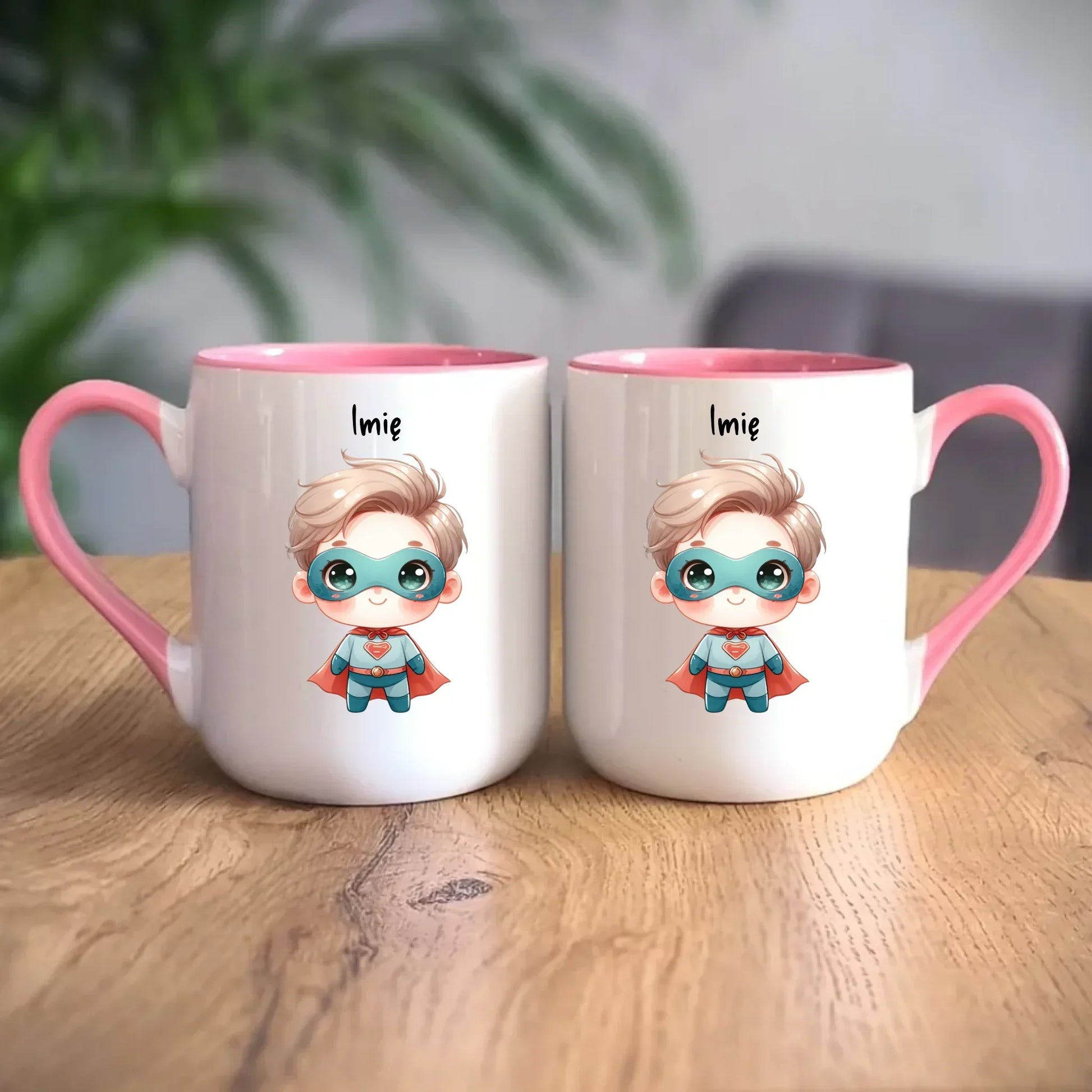 Superbohater | Kubek z imieniem dla chłopca DD05 - StoryCups.pl